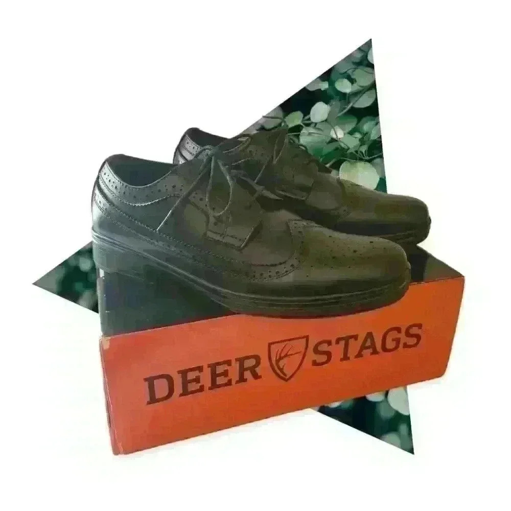Deer Stags Men's Ace Dress Shoe Size 6 M